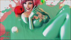 db-spencer:  Noelle- Candied Christmas, 25-27 of 35 What do you get when you mix Noelle and a lot of lickable, Christmas-colored syrup? Way more fun than should be legal! :D [Details] As always, comments loved and appreciated! :D WORKFLOW: DAZ Studio