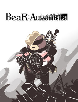 cvictorrosso:   A doddle gone overboard.  Join 2Bear and 9Gabs on their existencial adventure to fight robots and find meaning in life, featuring @GafreitasArt you fave otter in… BeaR: Automata. (i’m not getting over Nier: Automata anytime soon).
