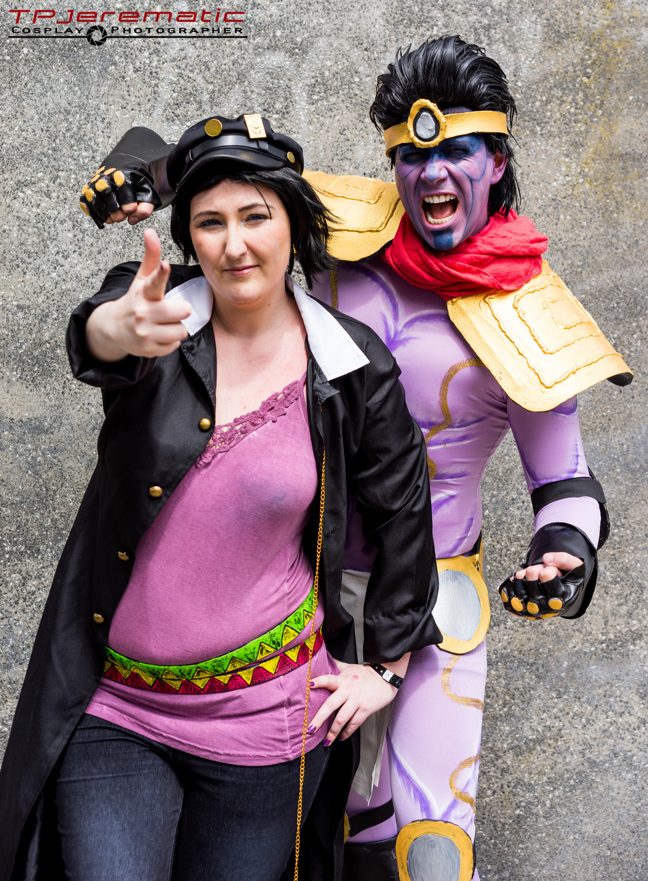 My Jotaro Kujo cosplay (with Star Platinum) ^ ^/ : r/StardustCrusaders