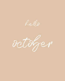 #hello-october on Tumblr