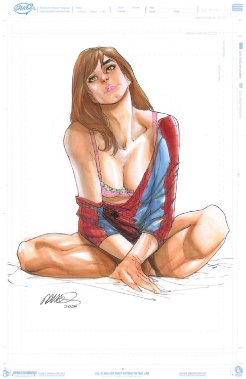 herione-addiction:  Mary Jane by Humberto Ramos.