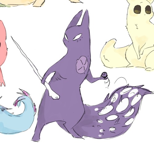 I Realized I Draw Alot About Rain World But Never Drew The Actual Ingame Characters XD