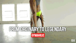 gymaaholic:  From Ordinary To LegendaryYou can become great and you will!Mankofithttp://www.gymaholic.co