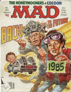 Fohkat:  Back To The Future Mad Magazine Cover 