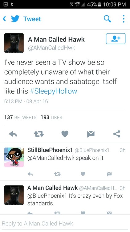 pettypia:  lavinia-trevelyan:  The tweets don’t lie. It’s been trending for at least 5 hours now and not for the reasons I bet they were hoping for. You fucked up Fox, and the fans are letting you know .  What happen  Im not surprised. I had a feeling