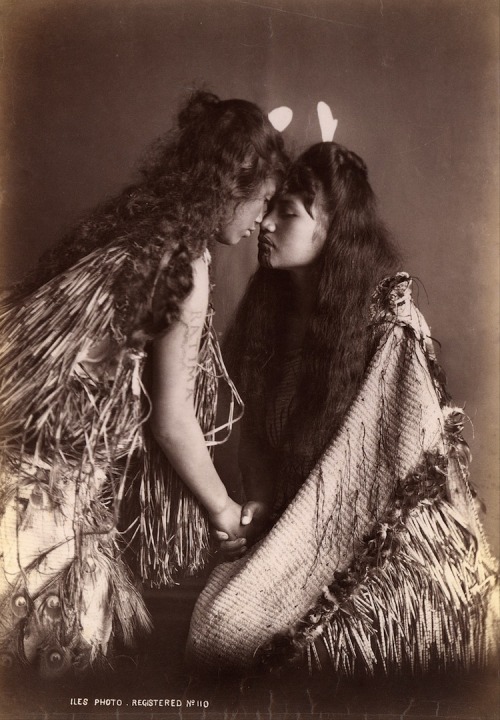 XXX  Arthur James Iles (1870-1943) Maori Women, photo