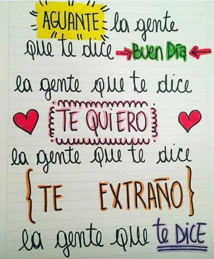 LAS PALABRAS HECHAS REALIDAD