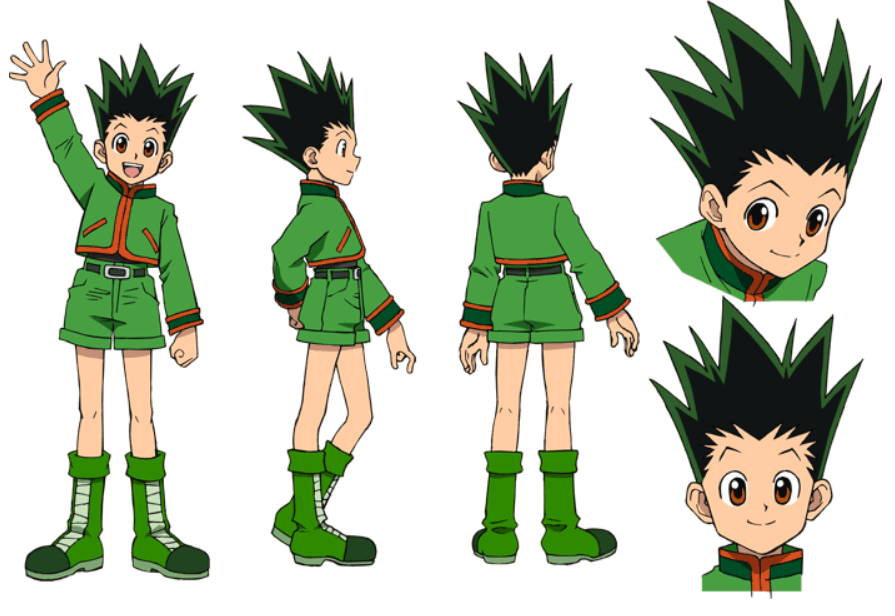 Character Designs for Hunter x Hunter 2011