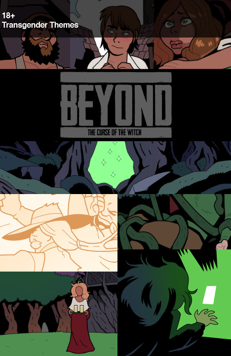 Beyond: the Curse of the Witch available now!“That’s a sad tale…”Irah of Littlebrook is put under a curse by an evil witch so that over a few short days his body softens and becomes more and more womanly. Growing more and more