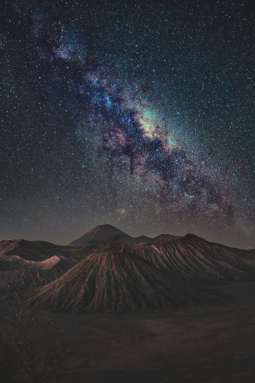 earthlycreations:  Bromo Milky Way 