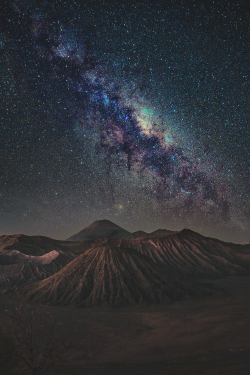 earthlycreations:  Bromo Milky Way 