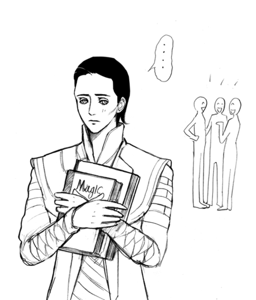 janahjean:  thorki : i hate you by setsuna1111 on deviantART on We Heart It - http://weheartit.com/s/E50q9sHG
