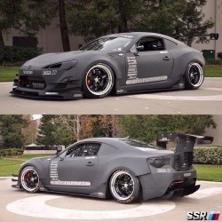 stancenation:  Pretty wicked FRS on @airrunner_systems suspension. - via @jobsibal @ssrwheels #stancenation