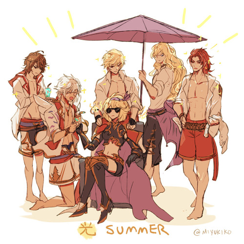 miyukiko:Welcome to my summer light boys harem