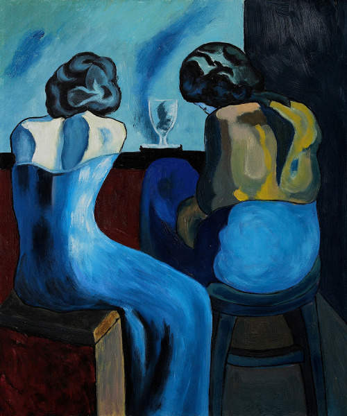 aubreylstallard:Picasso, “Prostitutes at a Bar,” 1902