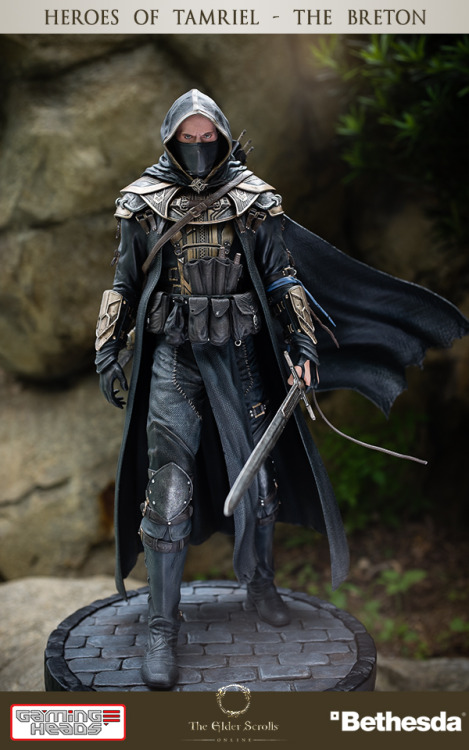 theelderscrollsonline:   Breton Heroes of Tamriel Statue, Regular & Exclusive Editions - Available Now on Gaming Heads and the Bethesda Store! 