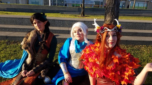 magikmutant:Critical Role Group Pics part 1 featuring Keyleth and Pike misusing vestiges and the l