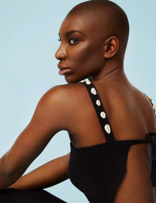 flawlessbeautyqueens:Michaela Coel   photographed by Rosaline Shahnavaz  