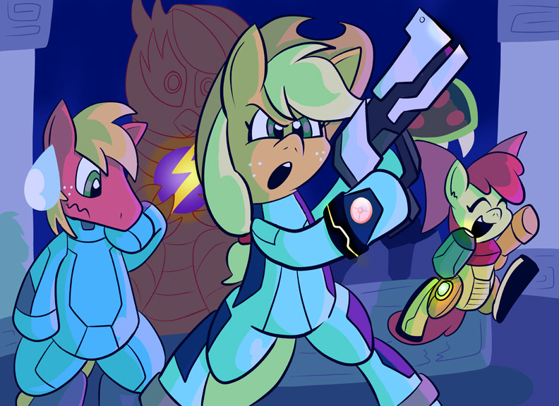 pembrokewkorgi:  Samus Apple and her Kin!  X3! Mac&hellip;.