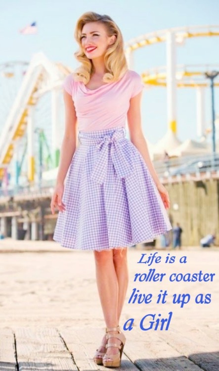 Ride in pretty dresses! ^-^ ✧✧✧~Christie Luv