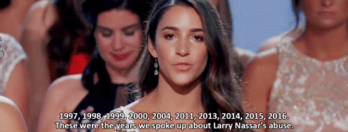 meltwithmee:Aly Raisman’s speech at the 2018 ESPY awards after the Arthur Ashe Courage Award was pre