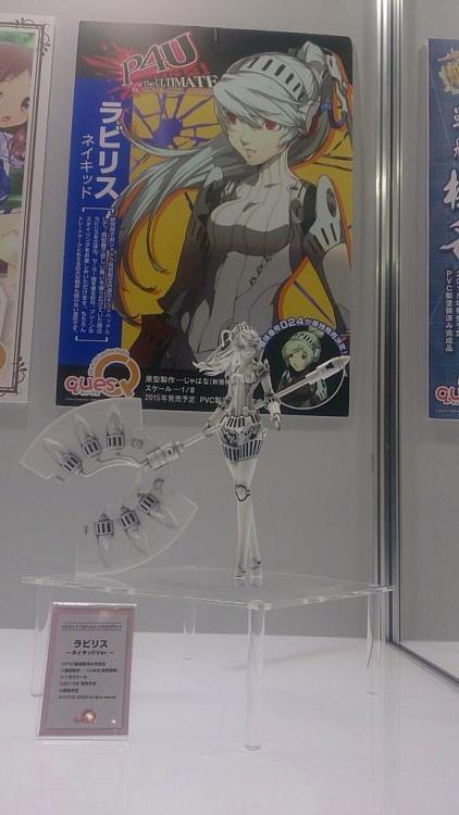 Persona Character Figures that was shown in the Wonder Festival 2015 [Winter] in Japan.
