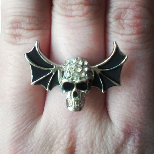 The Avenged fan in me needed this #ring #deathbat #avengedsevenfold #a7x