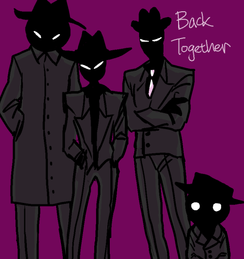 askdiamonds-droog: raythrill:The Crew, finally come together in Carapace heaven. The update made me 