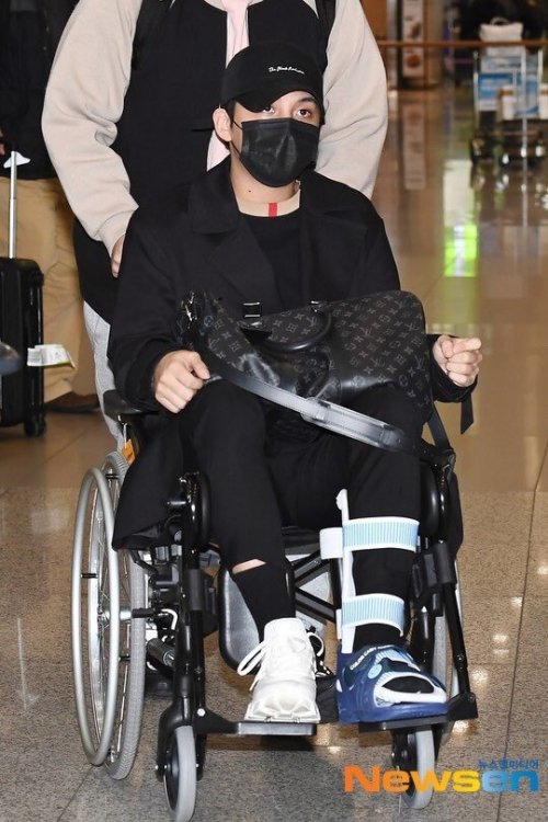 [200313] ATEEZ’s Jongho @ Incheon Airport, arriving from Spain 