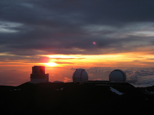 The W. M. Keck Observatory is a two-telescope astronomical observatory at an elevation of 4,145 mete