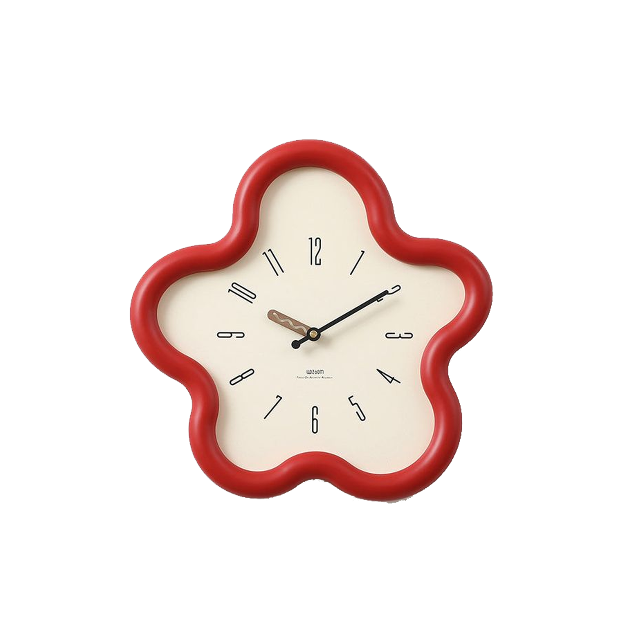 red clock