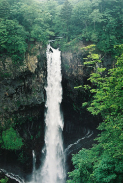 brutalgeneration:  Waterfall, Nikko (by jdcb42)