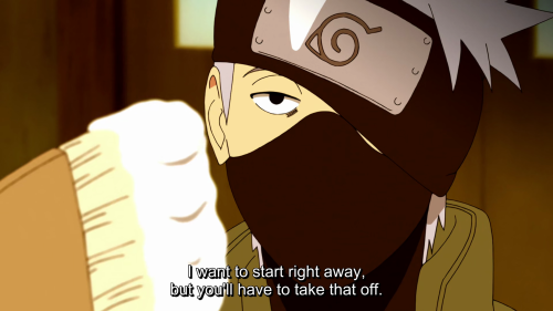 This Is Really Funny Because Kakashis Face On Hokage Mountain Does End Up Having His Mask On