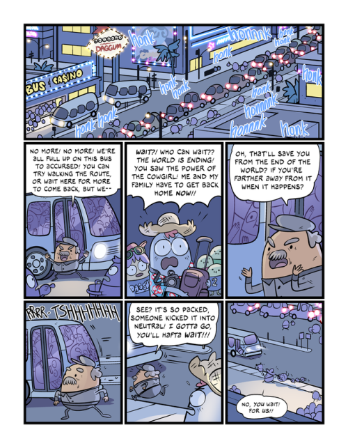 backcomic:pages 439, 440 & 441Also this is page 100 (the first page of this update is) of chapte