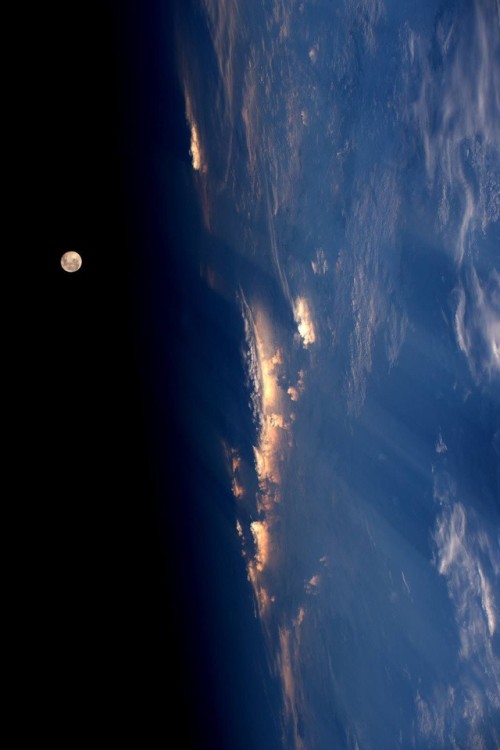 Space Station View of the Full MoonCredit: NASA, ISS