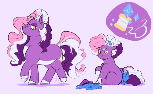 Here’s my Rarity redesign!She is now an earth pony and more purple than before.more on my rede