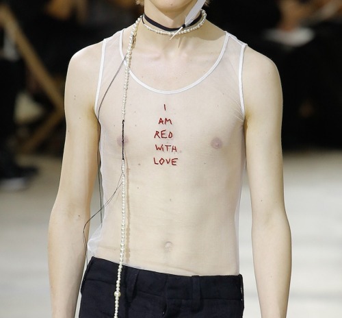 corporateslut: ANN DEMEULEMEESTER MENSWEAR SS17