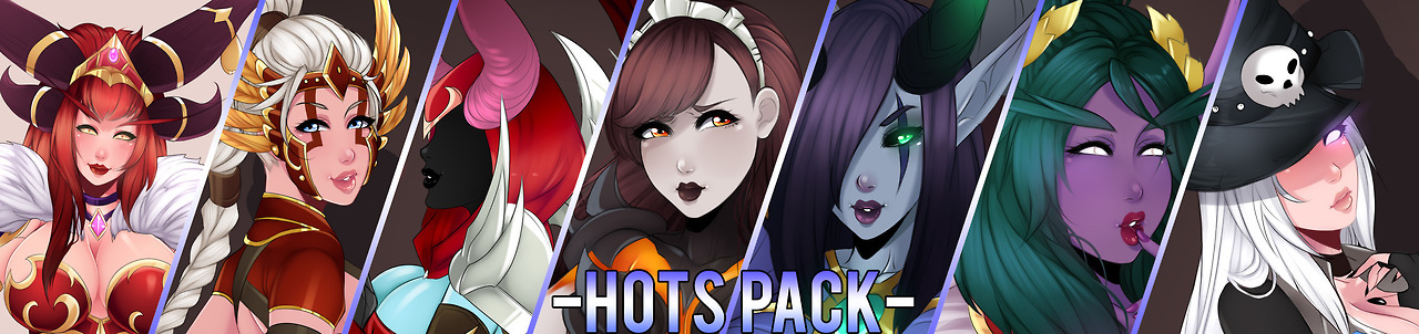The HOTS pack is up in Gumroad for direct purchase guys! It has everything i’ve