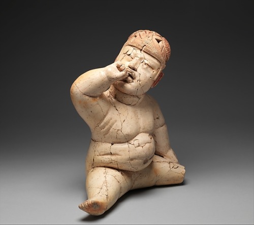 Seated FigureDate: 12th–9th century BCEGeography: Mexico, MesoamericaCulture: OlmecMedium: Ceramic, 