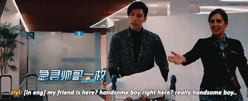 taezens:ziyi makes chengcheng laugh | beautiful youth ep. 2