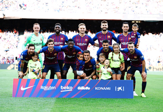 teammessi:  Leo Messi during the La Liga match between FC Barcelona and SD Huesca