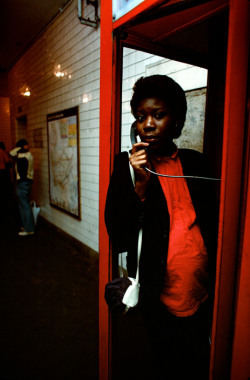 20aliens:USA. New York City. 1980. Subway.Bruce Davidson