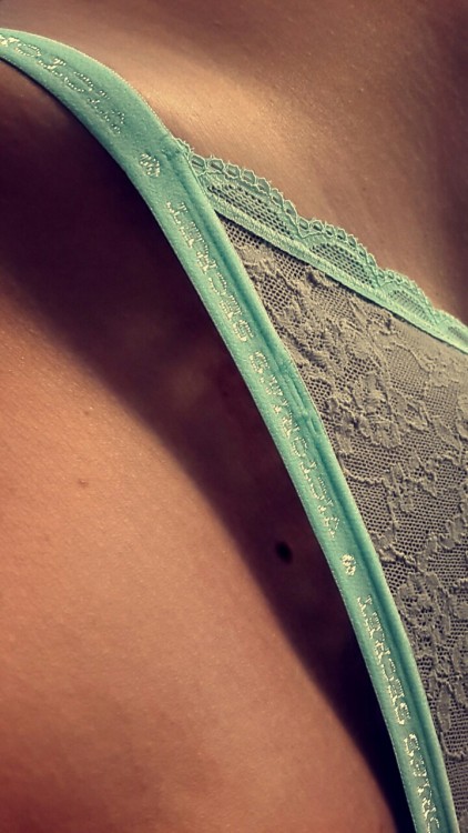fun-4-us:  Sexy new panties from a sexy new friend… Who wants to see more!?