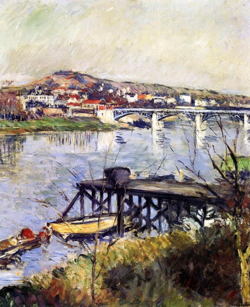 The Argenteuil Bridge Artist: Gustave CaillebotteYear: 1893Type: Oil on canvas