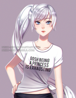neko-niki: E9: Weiss from this outfit meme