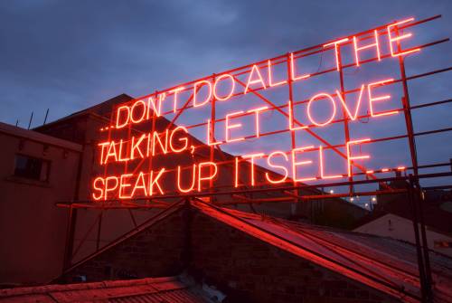 12 Months of neon love, Victoria Lucas &amp; Richard William Wheater’s exciting proje