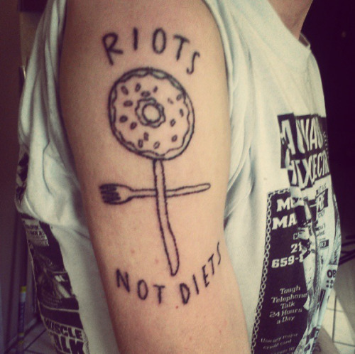 micdotcom:  Feminist tattoos FTW. There are 7 more of these and they’re just as badass.