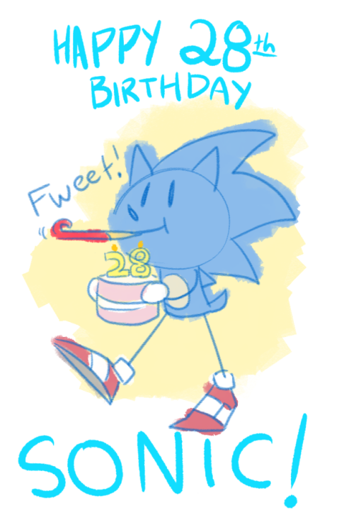 special boy special boy here comes the special boy!!!  Unfortunately, I have work today so the sonic