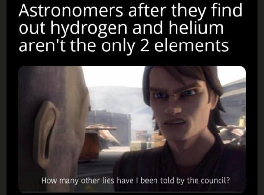 Astronomers be like