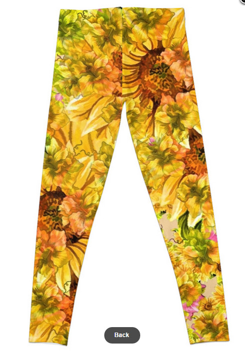 New floral leggings available here! (Also available in bags and iphone cases)